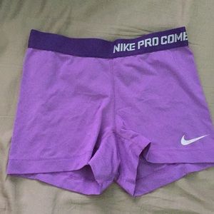 Nike Pro Combat Dri-Fit spandex shorts